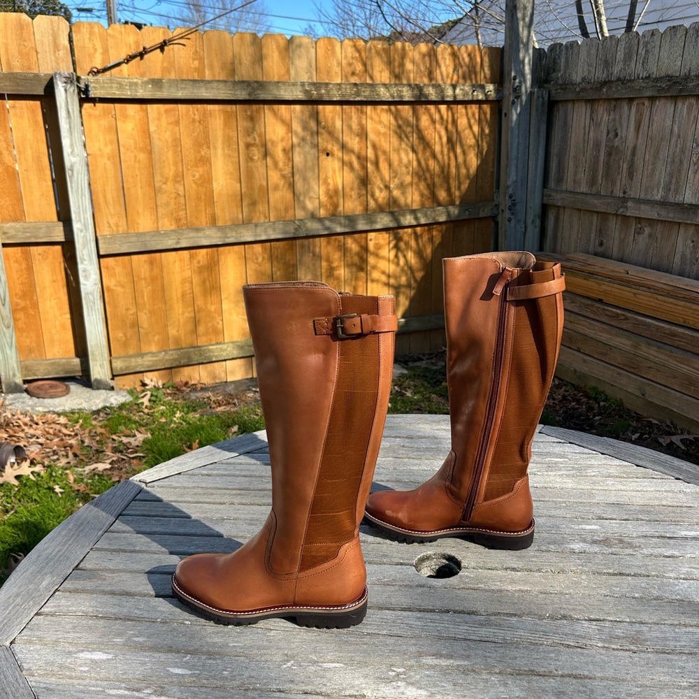Knee High‎ and Riding leather Boots- soft walk inara boots size 7.5